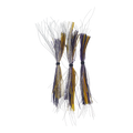 Dekoi Krystal Flash Lure Skirts, Purple Krystal