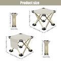 Outdoor Portable Folding Stool White