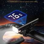 Rechargeable Mini Bicycle Headlight Black