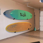 P&P Aluminum Surfboard Wall Rack Short & Long Board Storage Display Mount Hanger
