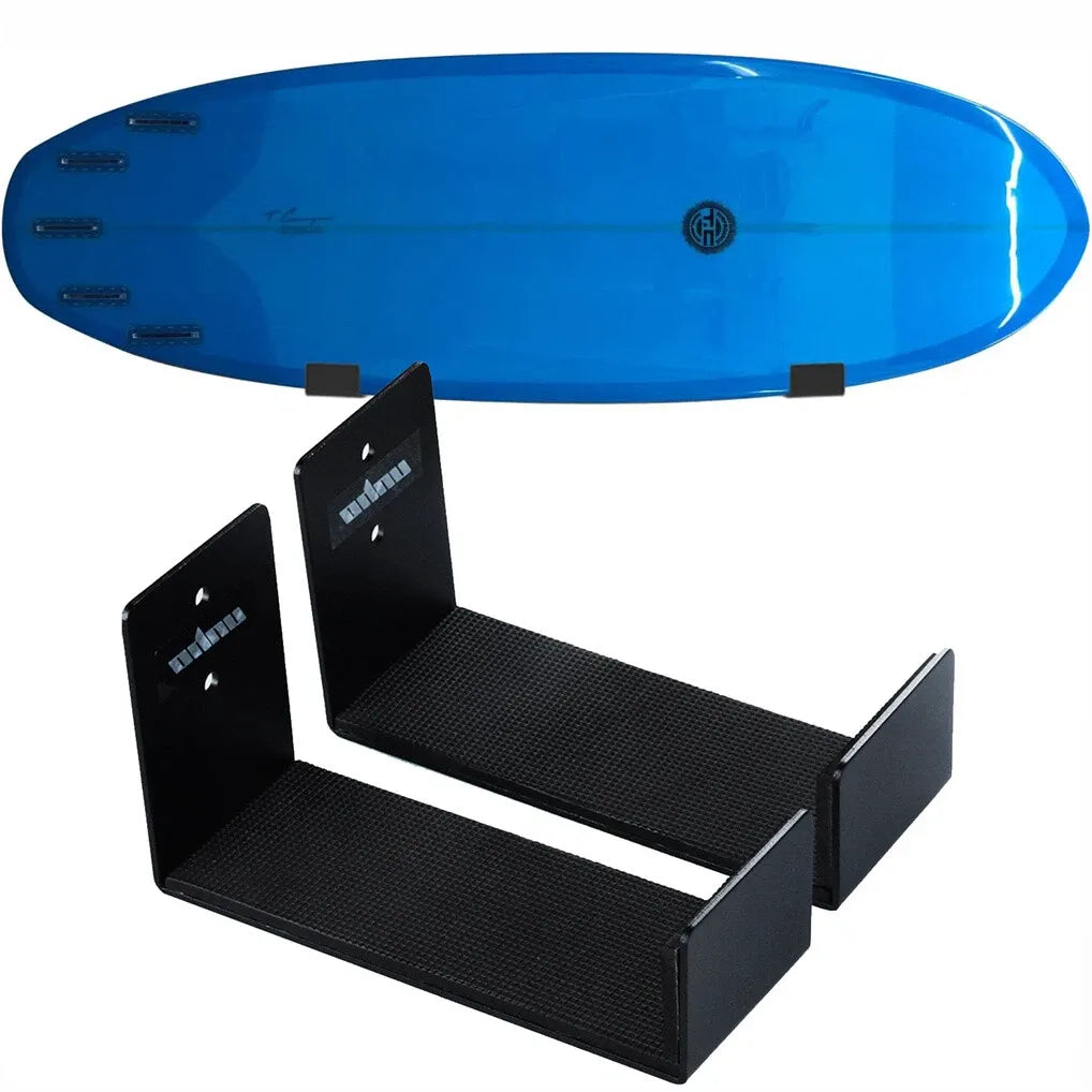 P&P Aluminum Surfboard Wall Rack Short & Long Board Storage Display Mount Hanger