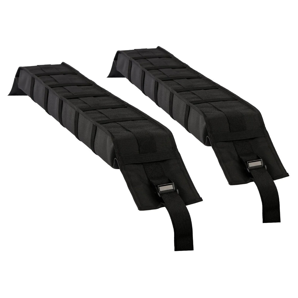 Soft Roof Rack Pads, 33-Inch Universal Car Roof Rack Pad, 176LBS Load Capacity Luggage Kayak Carrier with 2 Tie-Down Straps and Portable Storage Bag for SUP Canoe Snowboard Paddle Board