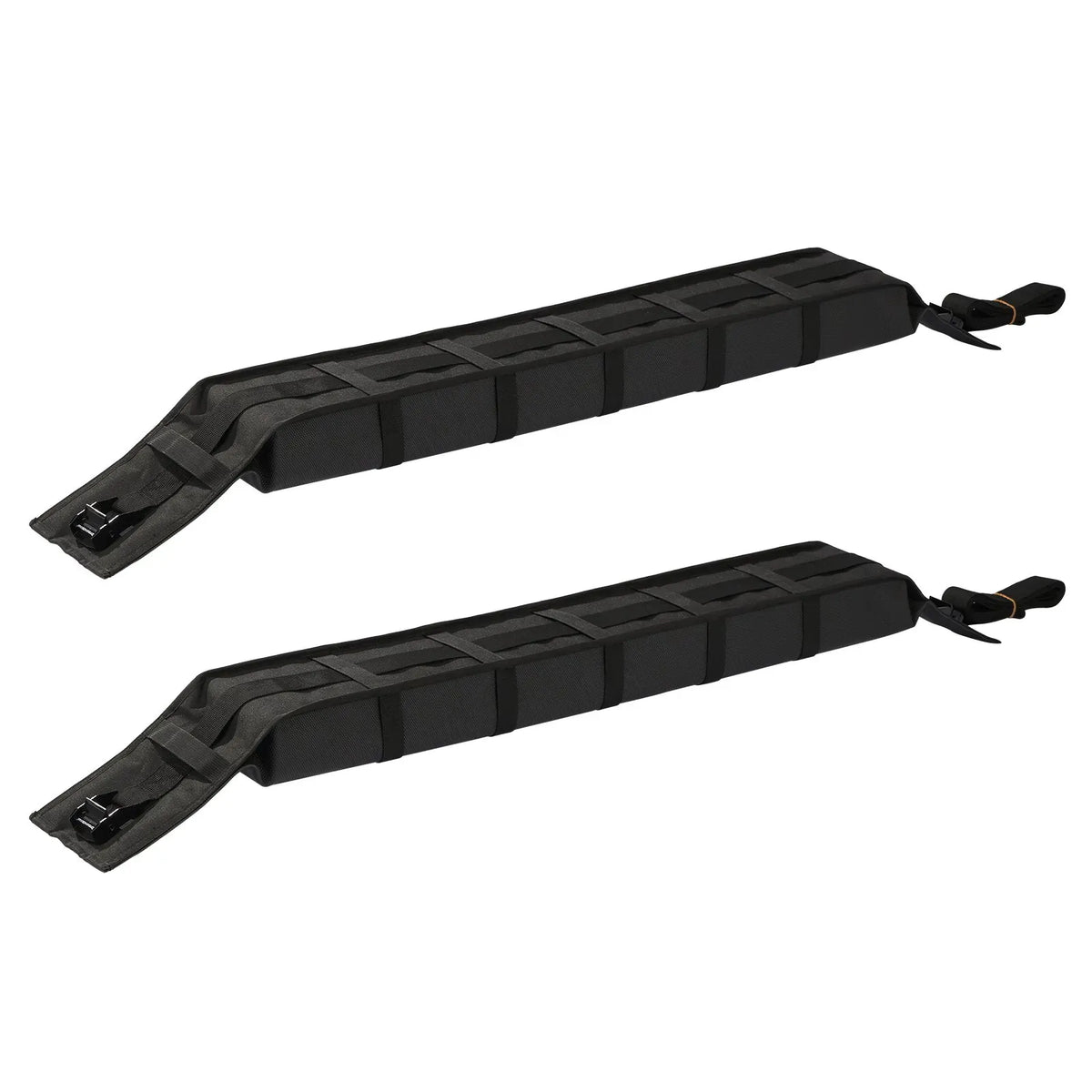 Soft Roof Rack Pads, 33-Inch Universal Car Roof Rack Pad, 176LBS Load Capacity Luggage Kayak Carrier with 2 Tie-Down Straps and Portable Storage Bag for SUP Canoe Snowboard Paddle Board