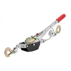 Come Along Winch, 2 Ton (4, 409 lbs) Pulling Capacity, 12 ft Steel Cable, 2 Hooks