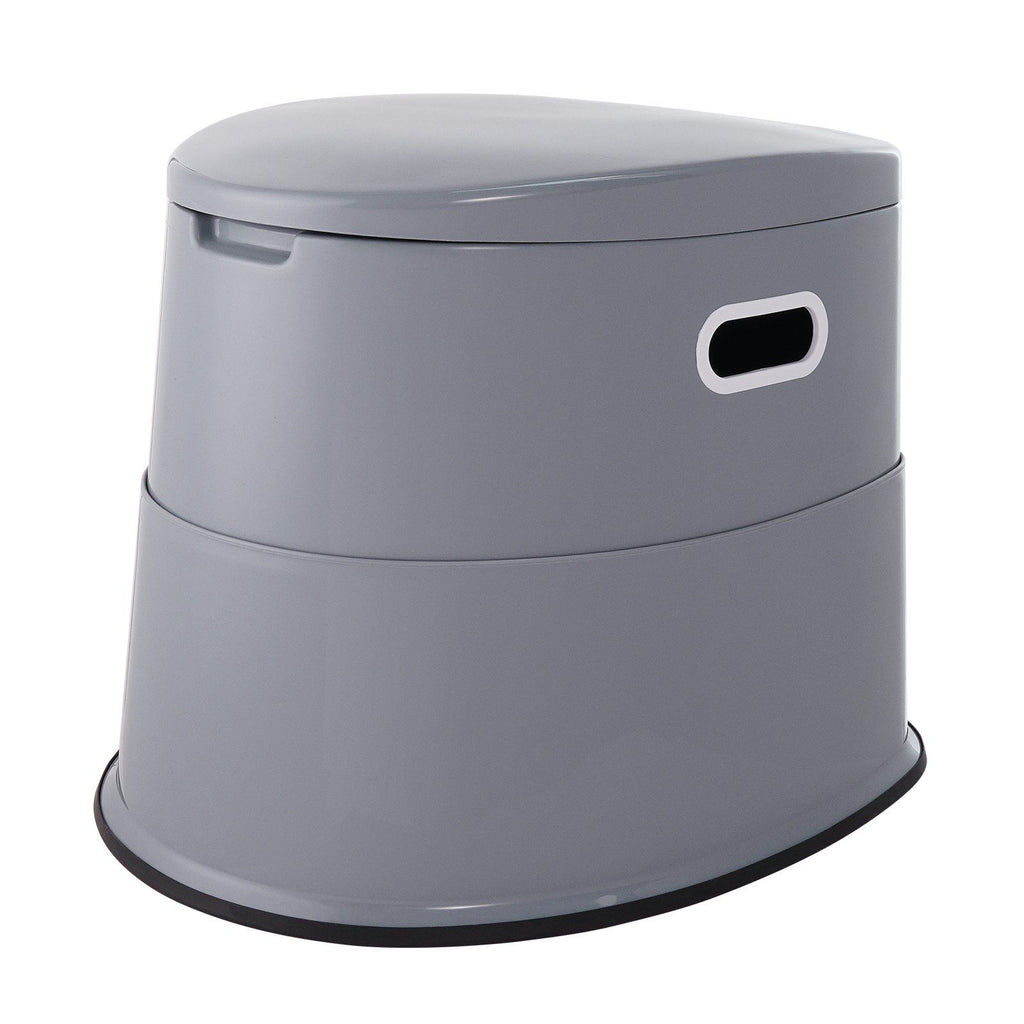 Portable Toilet for Camping, Porta Potty with 5L Detachable Inner Bucket & Removable Paper Holder