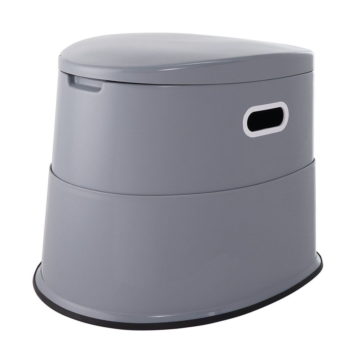 Portable Toilet for Camping, Porta Potty with 5L Detachable Inner Bucket & Removable Paper Holder