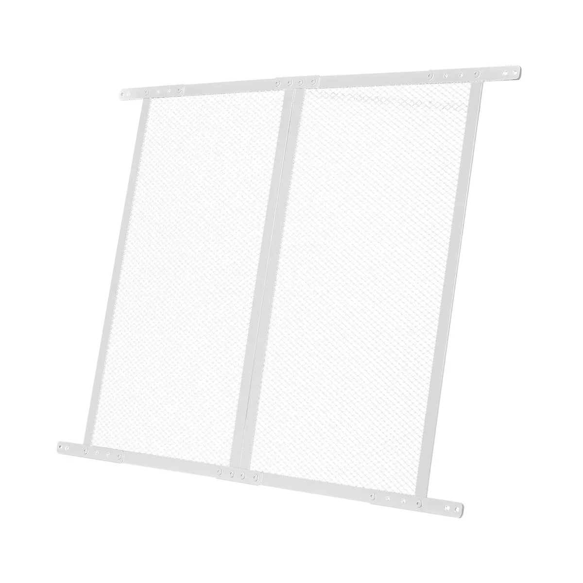 RV Screen Door Protector, 800 x 723.9 mm Door Grille, Easy to Install and Disassemble, White