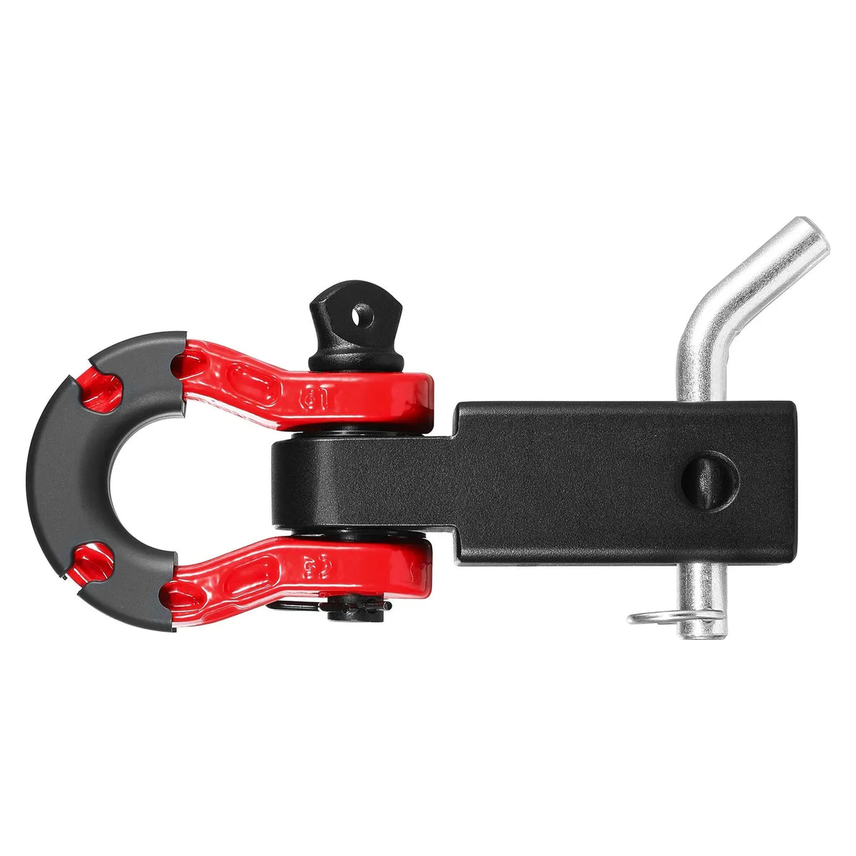 Shackle Hitch Receiver, Fits 50 mm Receivers, 29.9 Tons Breaking Strength, Jeeps, Off-Road Vehicle Recovery