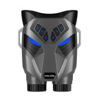 Grey 4K Portable Digital Night Vision Binoculars - HD Photo & Video Infrared Scope