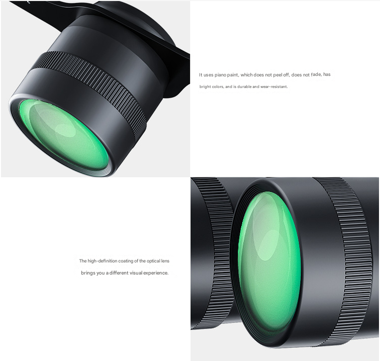 10x Telescope + Grey Polarised Lens 10x HD Fishing Binocular Glasses - Polarized Zoom for Float Watching
