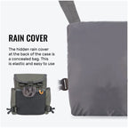 Military green Hot-selling outdoor binoculars backpack - adjustable camouflage chest bag for hunting