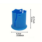 2-Pack Pink Outdoor Surfboard Water Bottle Holder - Portable PP & Silicone Drink Stabilizer for Water Sports