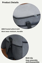 Small Insulated Lunch Bag 10L Cooler Tote Box with Shoulder Strap Leakproof Thermal Meal Prep Carrier for Work School Picnic Black