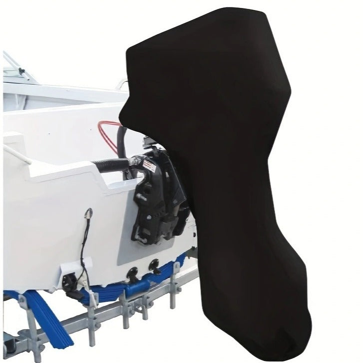 Heavy-Duty Full Marine Engine Coverage for 20-30HP - Waterproof & UV Resistant All-Weather Boat Engine Protector