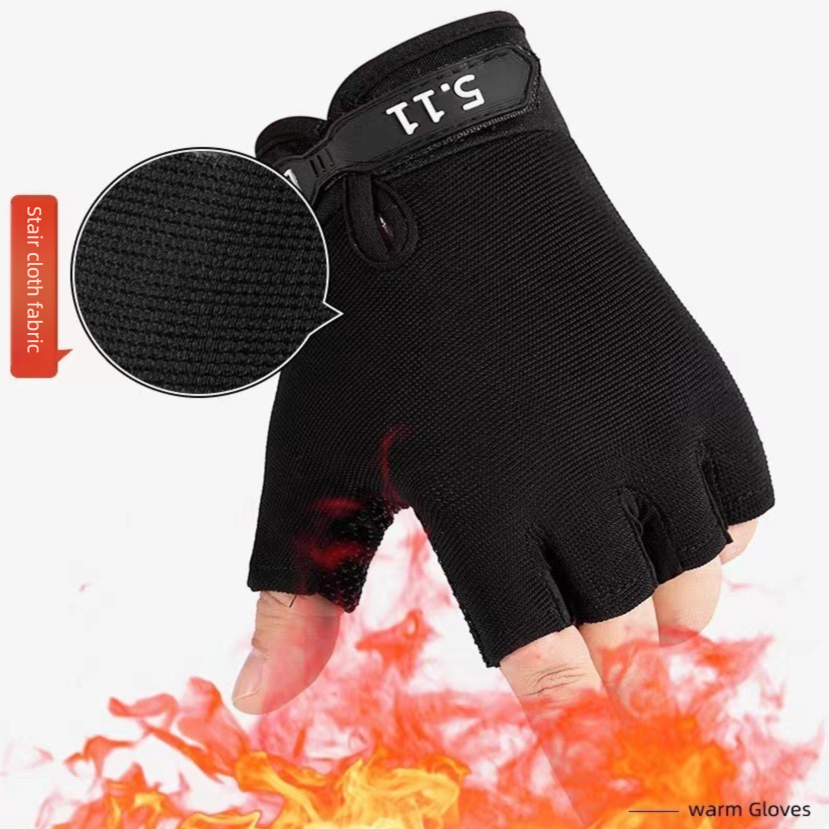 Camouflage Tactical Half Finger Gloves with Hard Knuckle Protection - Non-Slip Breathable Combat Gloves for Men and Women, Heavy Duty Fingerless Design for Outdoor Training, Hiking, Cycling and Shooting