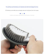 3-piece Car Tyre and Wheel Rim Cleaning Brush - Heavy Duty PP Bristles, Ergonomic L-Shaped Handle, Durable PVC/TPR Construction - Essential Auto Detailing Tool for Deep Cleaning Tyres and Alloy Rims