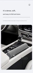 30*60 cm Grey Coral Fleece & Suede Microfiber Cloth Double-Sided Car Wash Towel  , 5X Water Absorption, Scratch-Free & Lint-Free, 360° Stitched Edge for Car Detailing, Glass, Home Cleaning - Multi-Purpose Auto Care Cloth