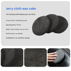 9-Piece Grey Car cleaning kit - Microfibre Wash Mitt, Sponge, Wheel Brush, Waxing Pads & Towels - Complete Auto Detailing Set for Home & Garage Use