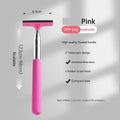 Pink Telescopic Car Mirror Wiper - ABS & Stainless Steel - 98cm Extendable, Defog & Rain Removal, Compact Car Cleaning Tool, Universal Fit, Travel Friendly