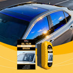 120ML Car Windshield Glass Oil Film Remover Cleansing Brush – Automative Window Degreaser and Cleaner Applicator for Rain Marks, Water Spots and Driving Visibility Restoration