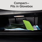 Car Windshield Rotating Defogger Cleaner Brush with 4 Washable Microfibre Pads, Spray Bottle and Detachable Handle for Home Car Fog Dust Stain Removal