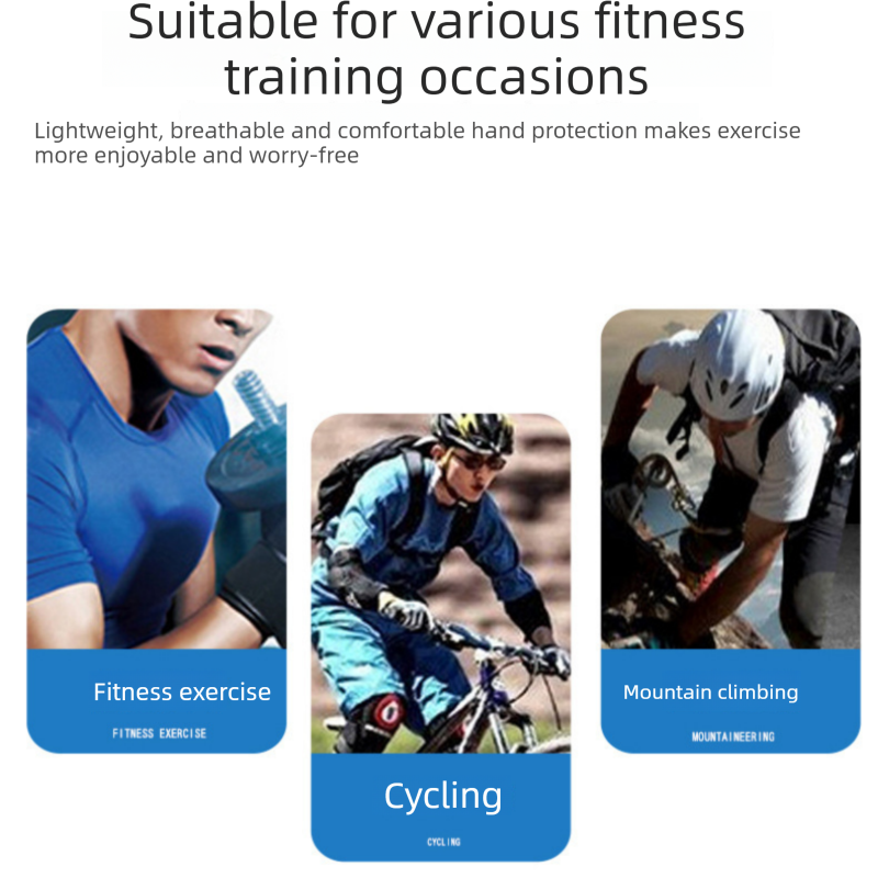 Blue M size Winter Outdoor Cycling Gloves - Touch Screen Compatible Windproof Waterproof Non-Slip Palm Thermal Fleece Gloves for Cycling, Skiing, Hiking and Sports