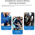 Purple L size Winter Outdoor Cycling Gloves - Touch Screen Compatible Windproof Waterproof Non-Slip Palm Thermal Fleece Gloves for Cycling, Skiing, Hiking and Sports