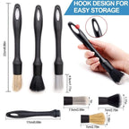 Car Interior Scratch Free Cleaning Brush - Soft Detail Brush for Dashboard, Air Vents, Gaps and Vehicle Care