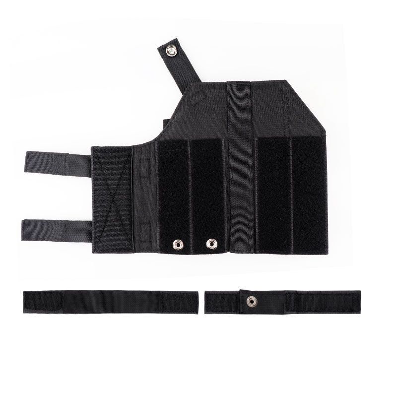 Black Heavy Duty MOLLE Tactical Universal Leg Holster - Lightweight Quick Release Thigh Pouch for Outdoor Games, Airsoft and Hunting, Australia Father Day Gift Choice
