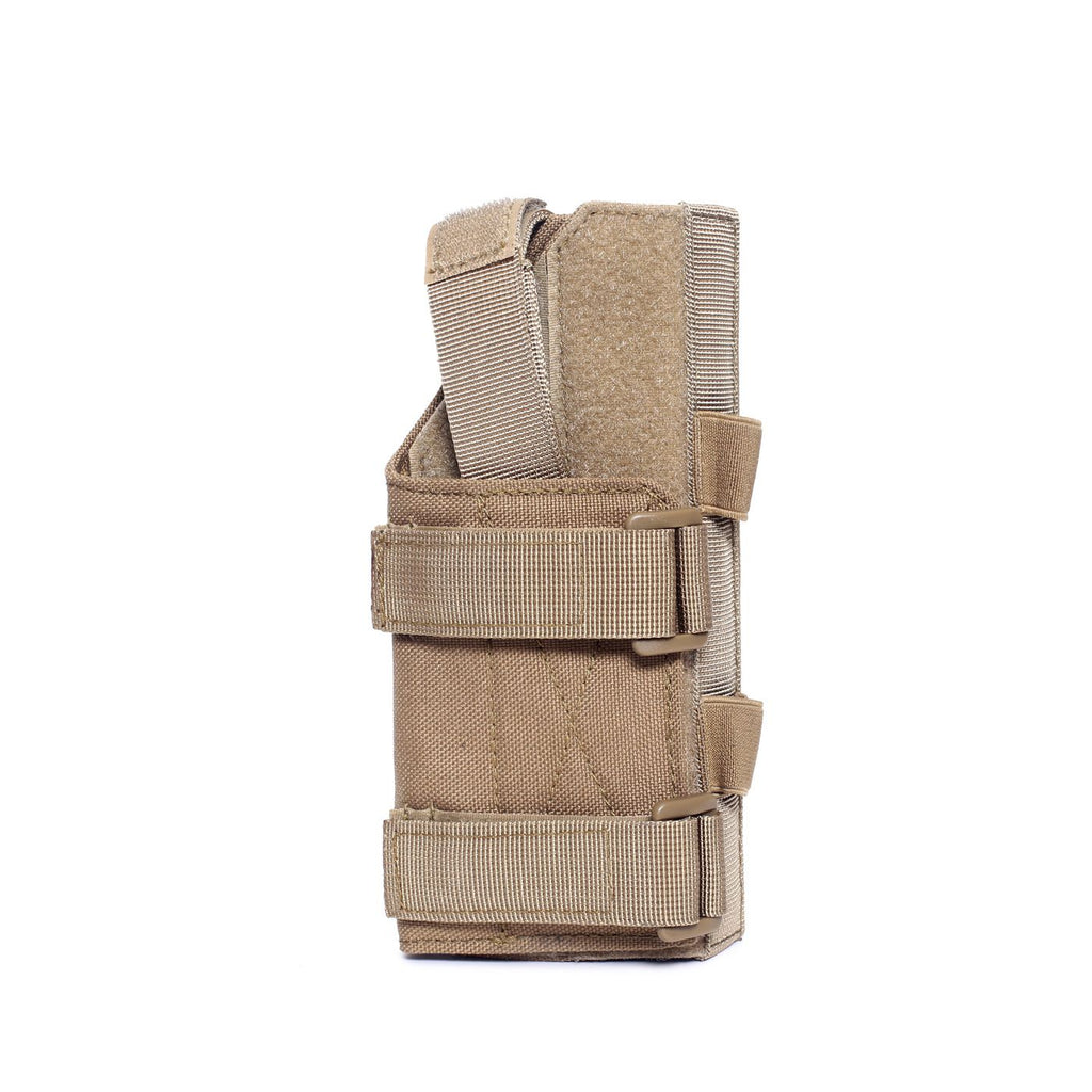 Khaki Heavy Duty MOLLE Tactical Universal Leg Holster - Lightweight Quick Release Thigh Pouch for Outdoor Games, Airsoft and Hunting, Australia Father Day Gift Choice