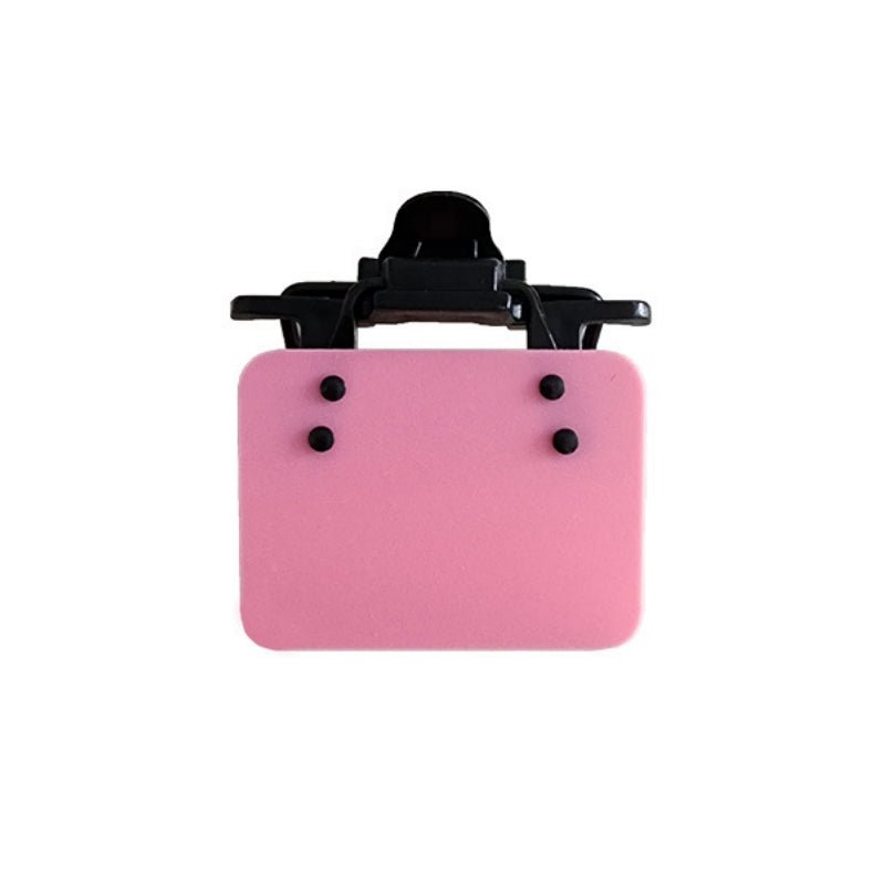 ISSF Flip-Up Eyeshield Sport Shooting Eye Shield Aim Blocker Targeting Sight Cover Blinding - Black-Vertical 3x4cm