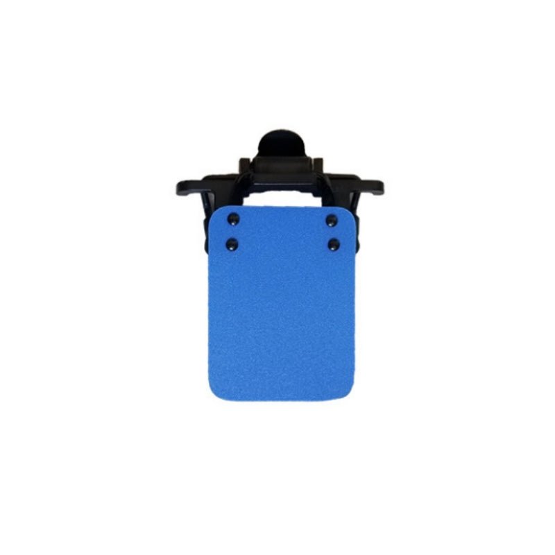 ISSF Flip-Up Eyeshield Sport Shooting Eye Shield Aim Blocker Targeting Sight Cover Blinding - Yellow-Horizontal 4x3cm