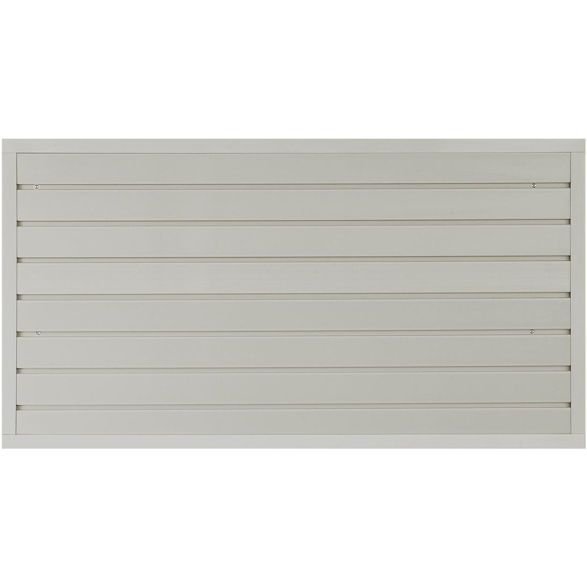 Slatwall Panels, 121.9 x 30.48 cm Gray Garage Wall Panels (Set of 2 Panels), Heavy Duty Garage Wall Organizer Panels Display Perfect for Retail Store, Garage Wall, and Craft Storage Organization