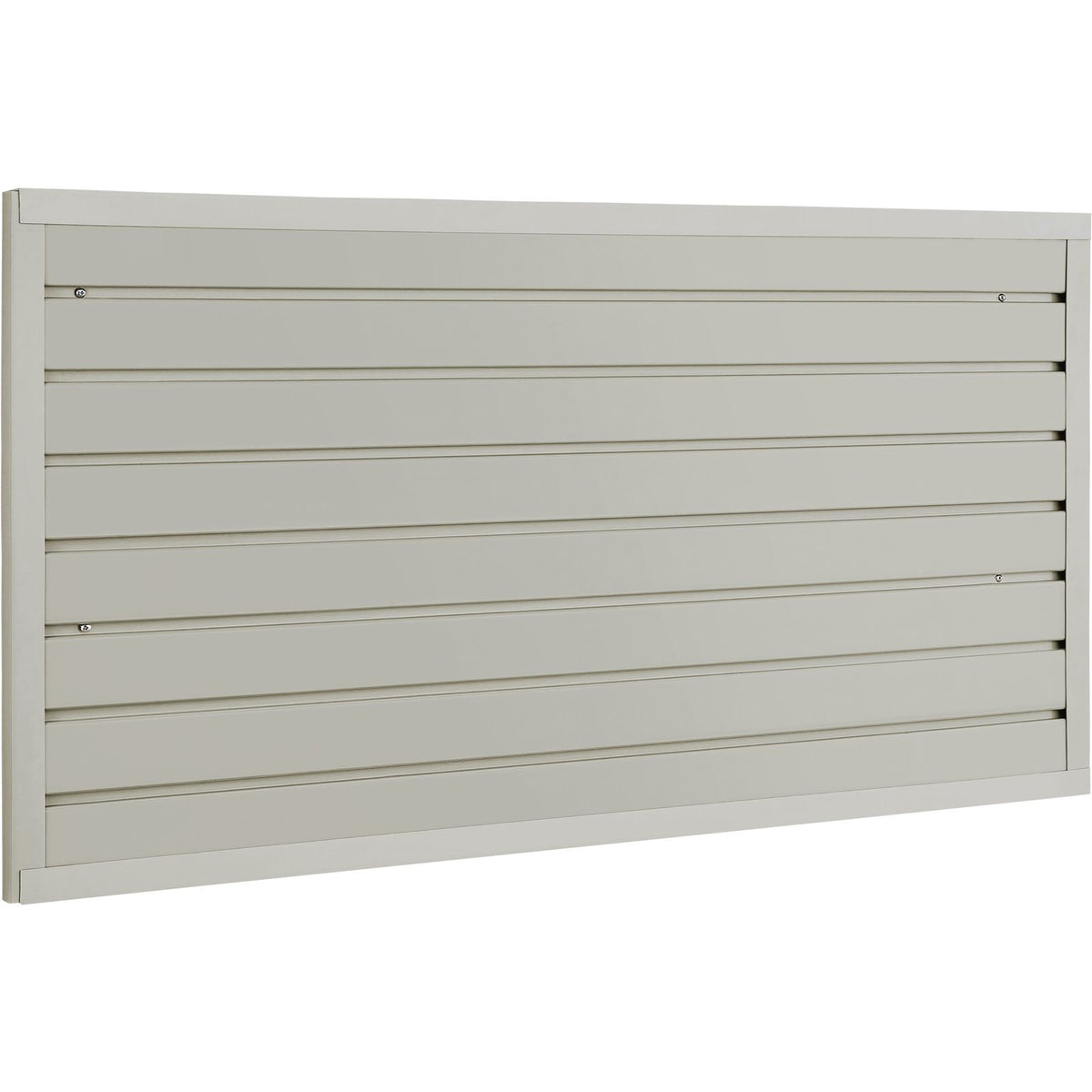 Slatwall Panels, 121.9 x 30.48 cm Gray Garage Wall Panels (Set of 2 Panels), Heavy Duty Garage Wall Organizer Panels Display Perfect for Retail Store, Garage Wall, and Craft Storage Organization