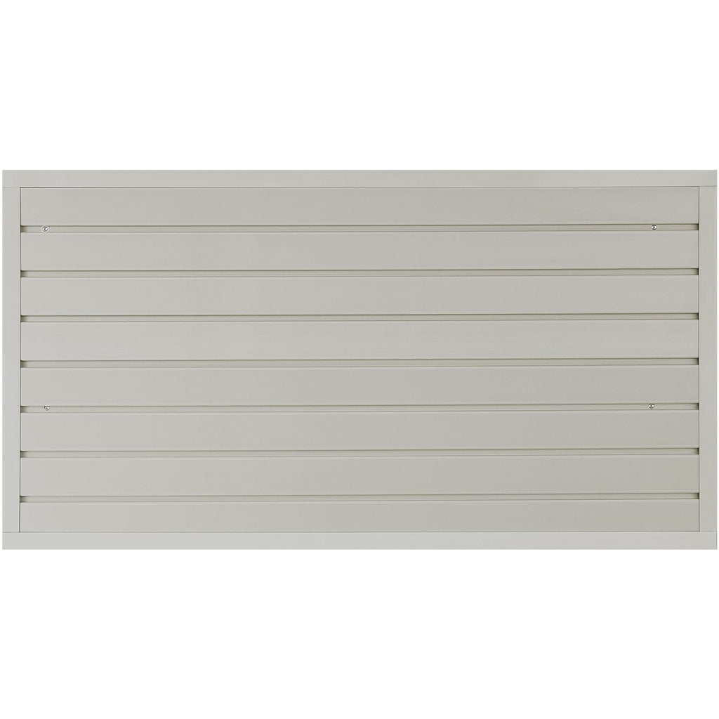 Slatwall Panels, 121.9 x 30.48 cm Gray Garage Wall Panels (Set of 2 Panels), Heavy Duty Garage Wall Organizer Panels Display Perfect for Retail Store, Garage Wall, and Craft Storage Organization