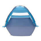 Beach Tent Sun Shelter for 6 Person, UPF 50+ Protection, Portable Sun Shade Canopy with Carrying Bag & Sand Pockets, Lightweight and Easy Setup Beach Umbrella for Camping Fishing Outdoor Picnic