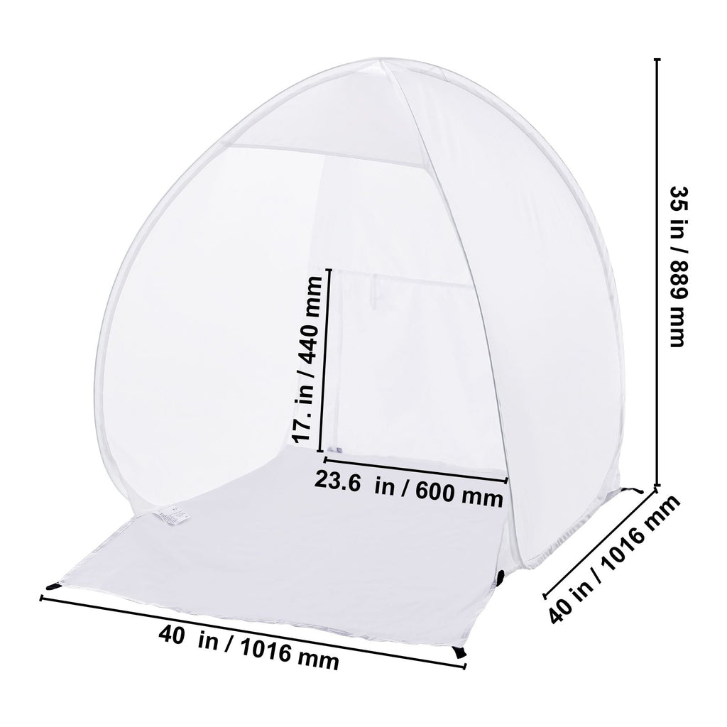 Spray Paint Shelter Portable Spray Paint Tent Booth 3.3 x 2.9 x 3.3ft Pop Up