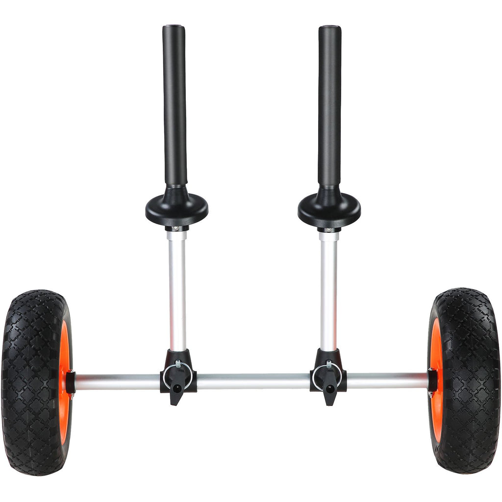 Adjustable Kayak Cart Canoe Boat Carrier 280lbs Load with 10'' Solid Tires