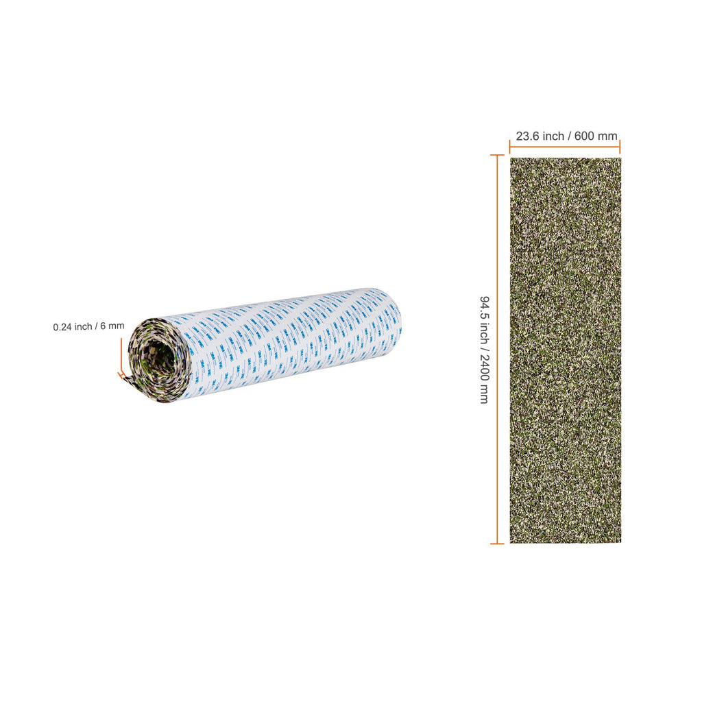 Boat Flooring, EVA Foam Boat Decking 94.5" x 23.6", Non-Slip Self-Adhesive Flooring, 31.1sq.ft 2 Rolls of Marine Carpet for Boats, Yacht, Pontoon, Kayak Decking