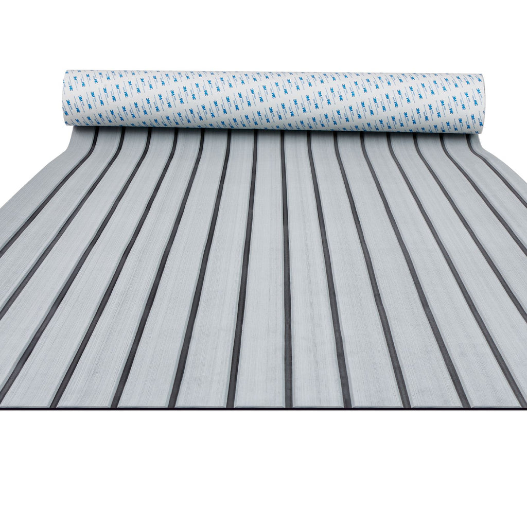 Boat Flooring, EVA Foam Boat Decking 94.5" x 35.4", Non-Slip Self-Adhesive Flooring, 23.2 sq.ft Marine Carpet for Boats, Yacht, Pontoon, Kayak Decking