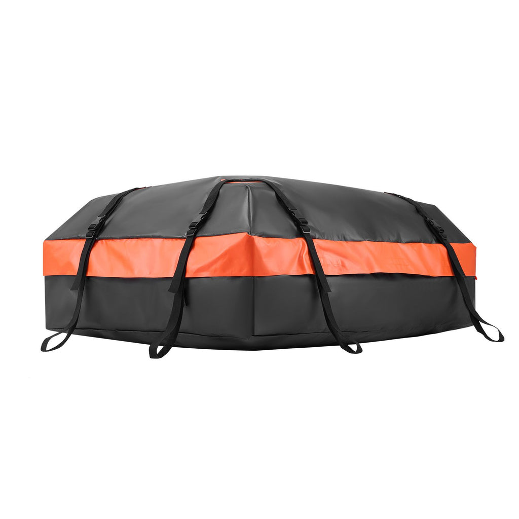 Car Rooftop Cargo Carrier Bag 21 Cubic Feet Roof Cargo Carrier 840D PVC