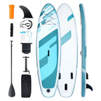 Inflatable Stand Up Paddle Board, 152 mm Wide SUP Paddleboard, with Board Accessories, Pump, Paddle, Fin, Phone Bag, Backpack, Ankle Leash, Repair Kit, Non-slip Deck for Youth & Adults