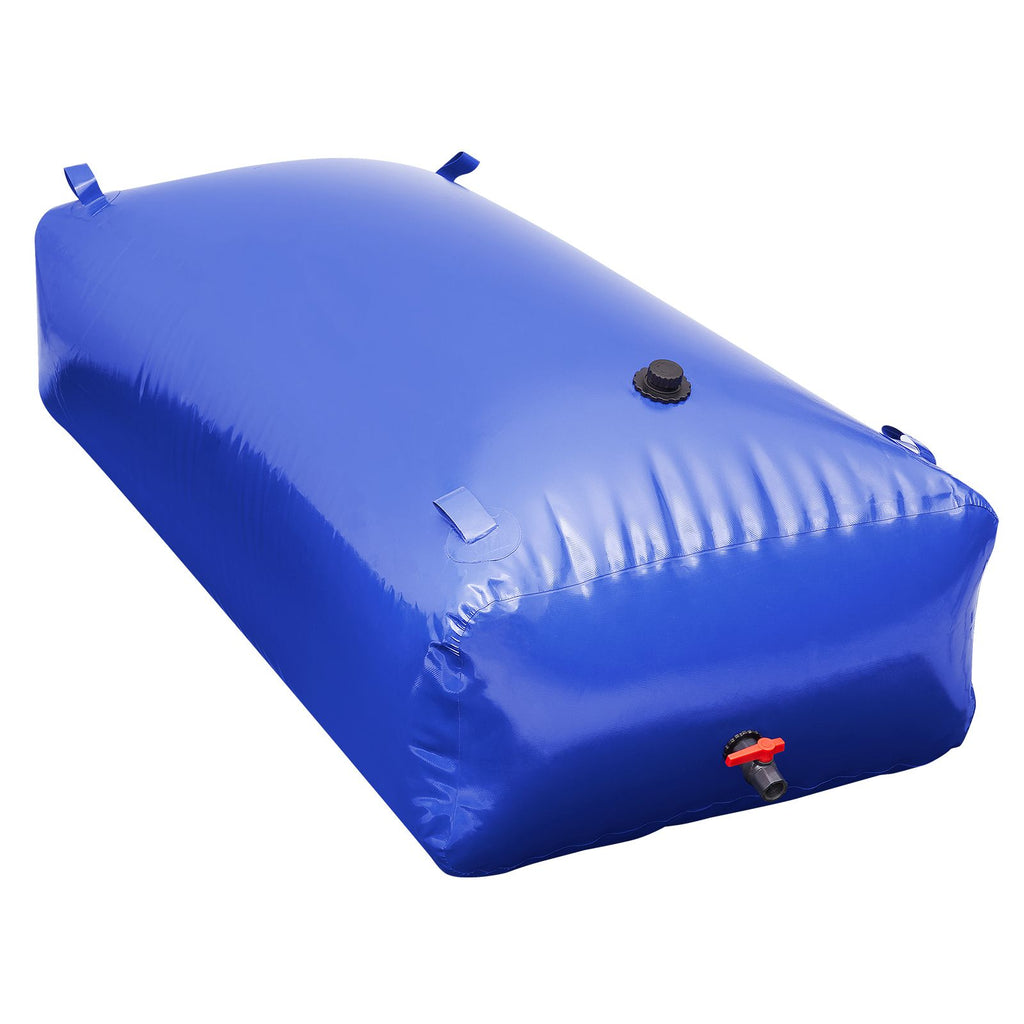 Portable Water Storage Bladder 264 Gal 1000D PVC Collapsible Water Tank