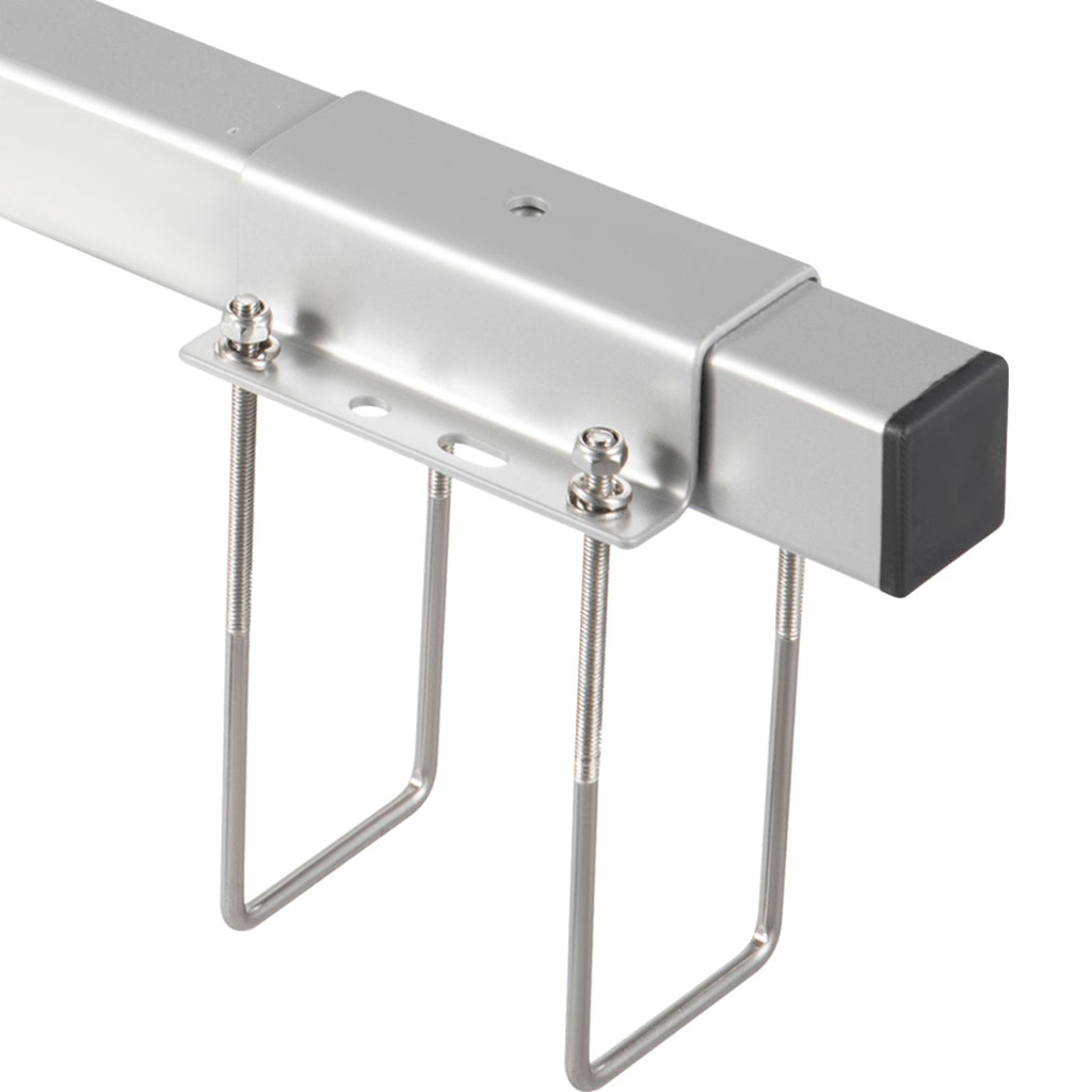 Boat Trailer Guide-ons, 40\", 2PCS Rustproof Galvanized Steel Trailer Guide ons, Trailer Guides with Black PVC Pipes, Mounting Parts Included, for Ski Boat, Fishing Boat or Sailboat Trailer