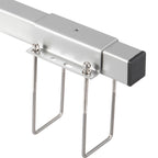 Boat Trailer Guide-ons, 40\", 2PCS Rustproof Galvanized Steel Trailer Guide ons, Trailer Guides with Black PVC Pipes, Mounting Parts Included, for Ski Boat, Fishing Boat or Sailboat Trailer