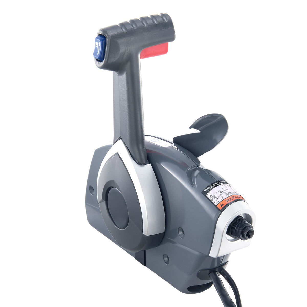 Boat Throttle Control, 5006180 Side-Mounted Outboard Remote Control Box for Evinrude Johnson, Marine Throttle Control Box with Power Trim Switch and Lanyard