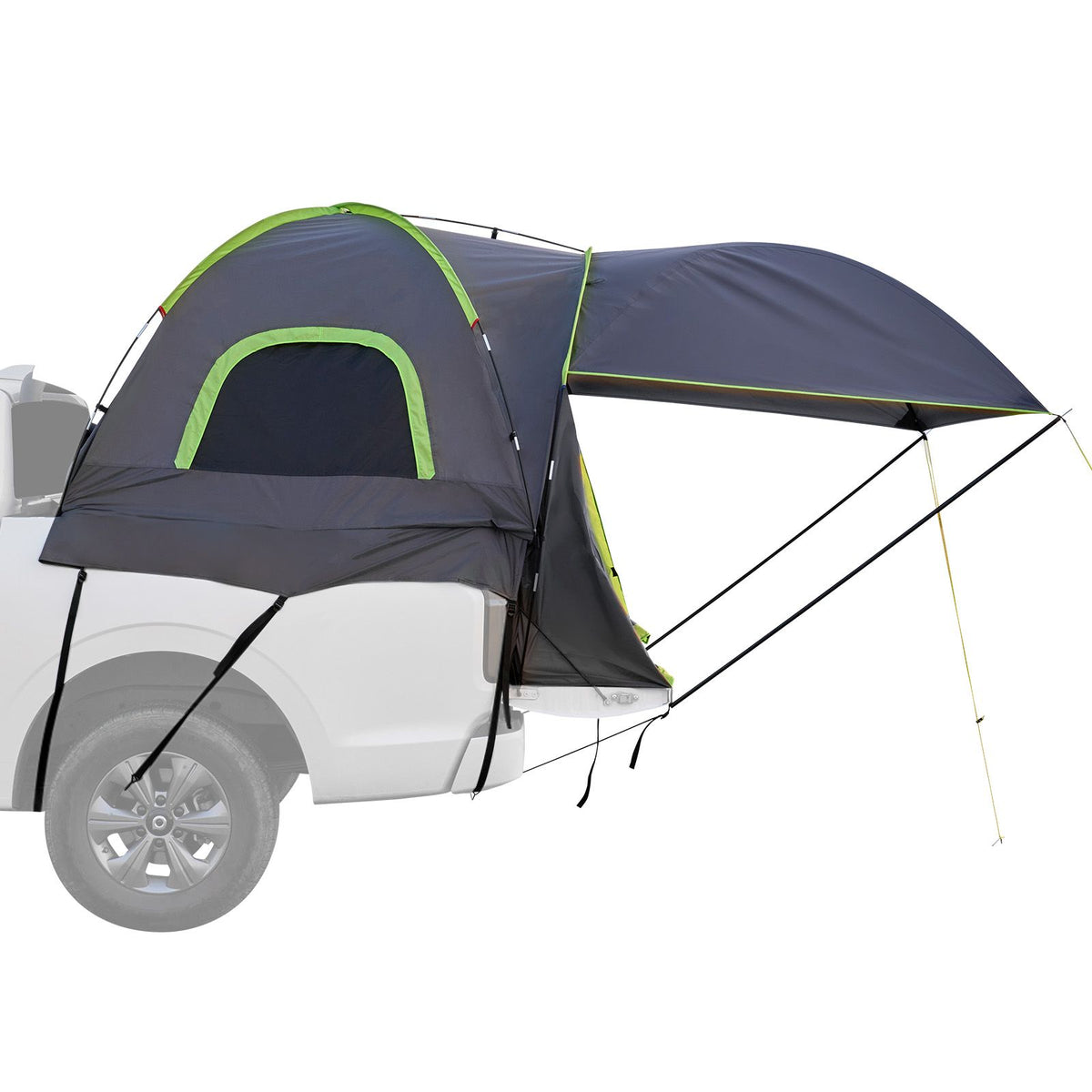 Truck Tent 5.0-5.2ft Waterproof PU2000 Truck Bed Camping Tent 2-3 Person