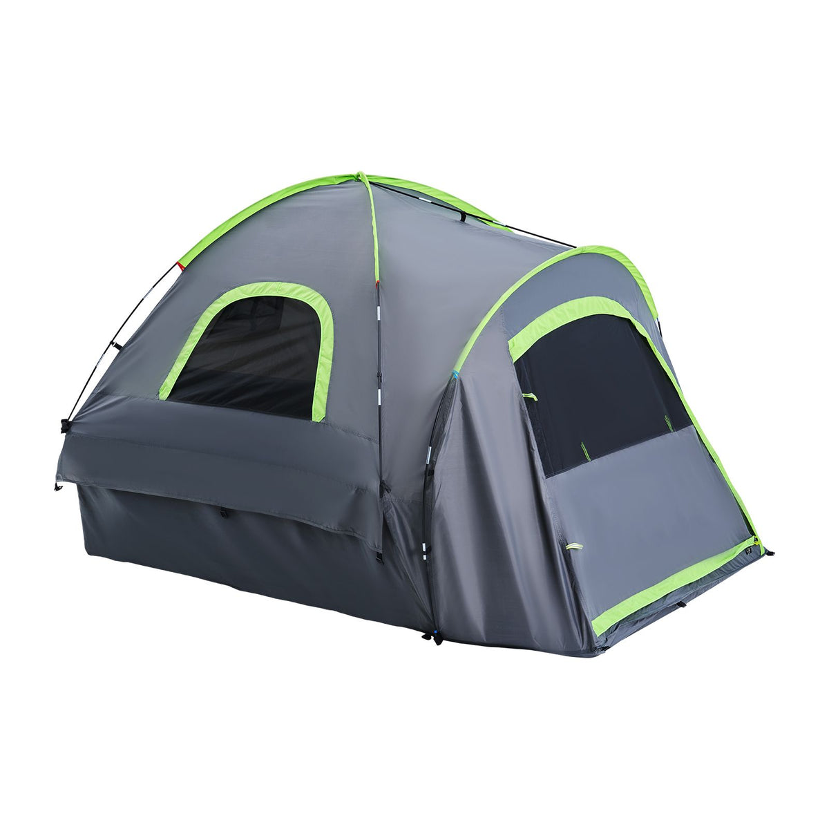Truck Tent 5.5-6.0ft Waterproof PU2000 Truck Bed Camping Tent 2-3 Person