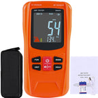 3-in-1 EMF Meter, 5Hz-6GHz, Handheld Rechargeable Electromagnetic Field Radiation Detector, Digital LCD EMF Tester for EF MF RF Home Inspections Outdoor Ghost Hunting 5G Cell Tower Temperature