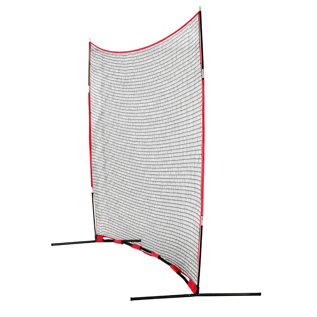 Barricade Backstop Net, 16x10 ft Ball Sports Barrier Netting, Portable Practice Equipment with Carry Bag, Protection Screen for Baseball Softball Lacrosse Soccer Hockey Training, for Backyard